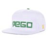 Sumkcaps 241089 Custom Laser Hole 3D Embroidery Seven Panel Snapback Cap