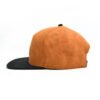 Sumkcaps 241090 Custom Leather Patch Suede Seven Panel Snapback Cap - Image 3