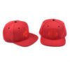 Sumkcaps 241092 Custom Six Panel Letter Embroidery Red Snapback Cap - Imagem 5