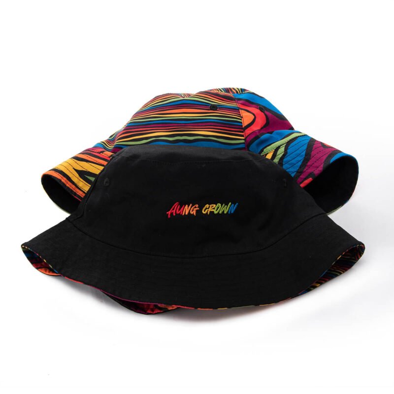 vCustom Double Side Embroidered Bucket Hats wholesale