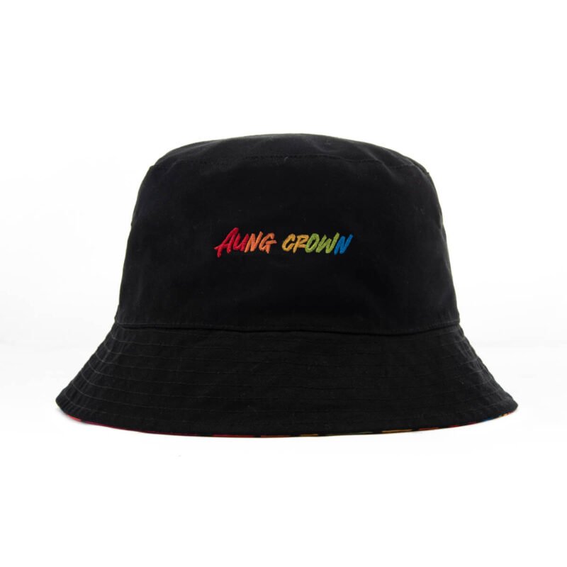Custom Double Side Embroidered Bucket Hats wholesale