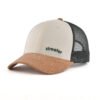 Sumkcaps 241062 Custom Six Panel Flat Embroidery Cork Brim Trucker Hat