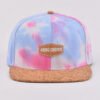 Sumkcaps 241102 Custom Six Panel Leahter Patch Tie Dye Snapback Cap - Imagem 2