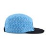 Custom Printed Woven Patch Five Panel Camp Hat Wholesale