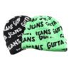 Sumkcaps 231408 Custom 100% Acrylic Jacquard Knitted Beanie Hat