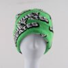 Sumkcaps 231383 Custom 100% Acrylic Jacquard Knitted Beanie Hat - Afbeelding 4