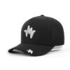 Sumkcaps 231165 Custom Five Panel 3D Embroidery Black Baseball Cap
