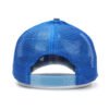 Custom Five Panel Digital Printing Blue Trucker Hat wholesale