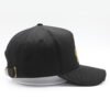 Sumkcaps 231192 Custom Five Panel Embroidery Black Baseball Cap - Imagen 2