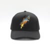 Sumkcaps 231192 Custom Five Panel Embroidery Black Baseball Cap - Imagen 6