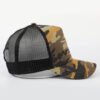 Custom Five Panel Embroidery Camo Trucker Hat Wholesale