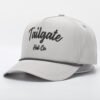 Custom Five Panel Embroidery Rope Gray Baseball Cap Wholesale
