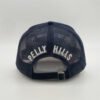 Custom Blue 5 Panel Embroidery Patch Trucker Hat Wholesale – Image 3