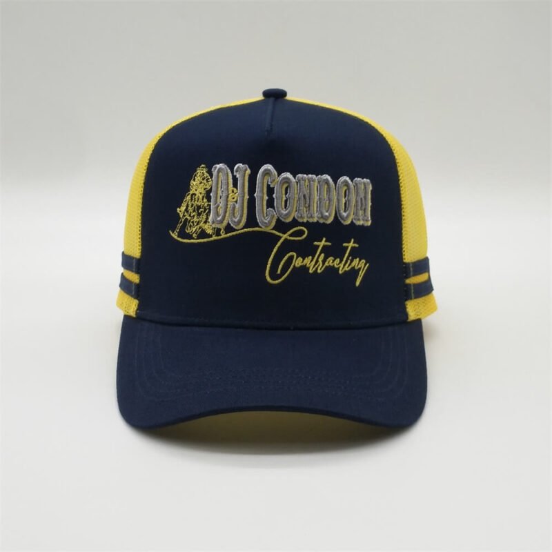 Custom Five Panel Embroidery Trucker Hat Wholesale
