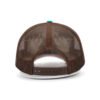 Sumkcaps 231172 Custom Five Panel Leather Patch Trucker Hat - Imagen 5