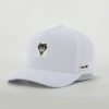 Sumkcaps 231265 Custom Five Panel Rubber Patch Polyester Baseball Cap