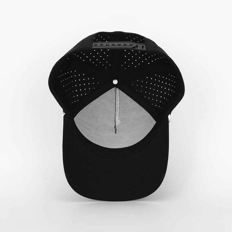 Black Golf Rope Snapback Hat Custom