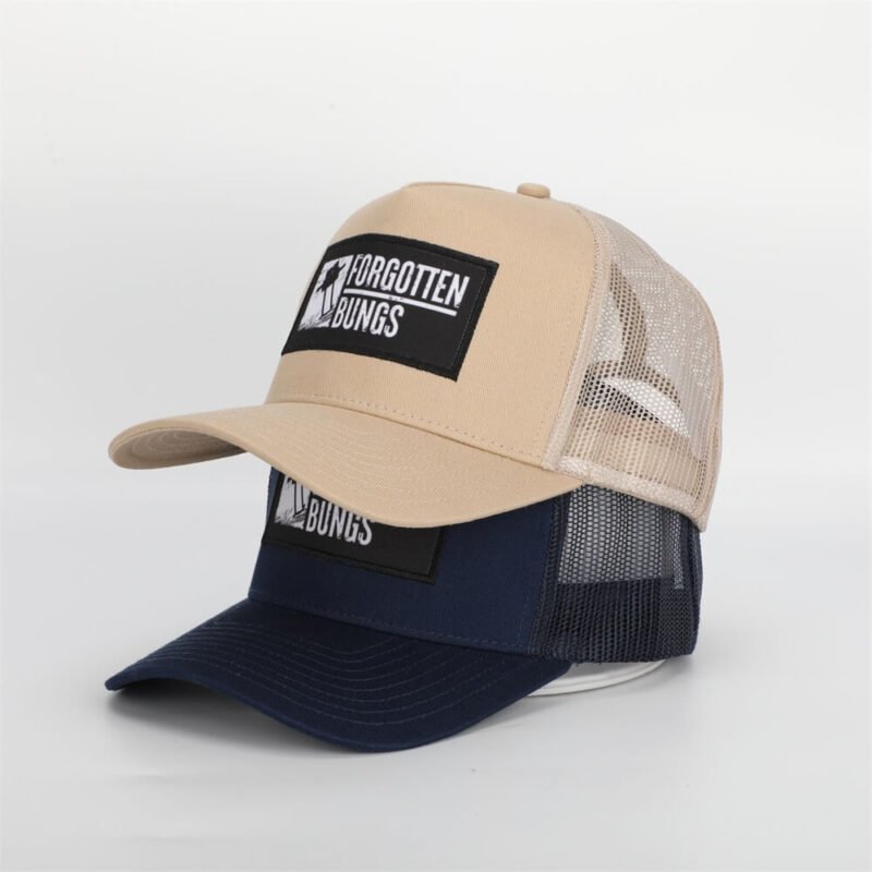 Custom Five Panel Sublimation Patch Trucker Hat wholesale