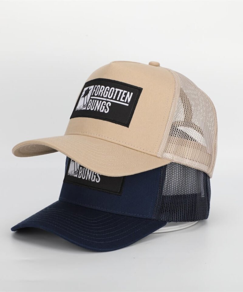 Cappello Trucker personalizzato a cinque pannelli con patch di sublimazione all'ingrosso