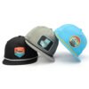 Custom Five Panel Sublimation Printing Patch Snapback Cap wholesale