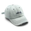 Sumkcaps 231190 Custom Six Panel Embroidery Washed Baseball Cap - Imagen 4