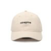 Sumkcaps 231212 Custom Six Panel Flat Embroidery Beige Baseball Cap - Imagen 2