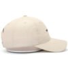 Sumkcaps 231212 Custom Six Panel Flat Embroidery Beige Baseball Cap - Imagen 4