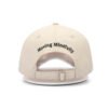Sumkcaps 231212 Custom Six Panel Flat Embroidery Beige Baseball Cap - Imagen 5