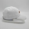 Sumkcaps 231306 Custom Six Panel 3D Embroidery White Dad Hat - Image 5