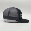 Six Panel Embroidery Black Trucker Hat Wholesale