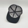 Six Panel Embroidery Black Trucker Hat Wholesale