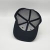 Six Panel Embroidery Black Trucker Hat Wholesale