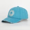 Sumkcaps 231302 Custom Six Panel Embroidery Distressed Baseball Cap