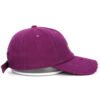 Sumkcaps 231289 Custom Six Panel Flat Embroidery Purple Dad Hat - Imagen 5