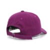 Sumkcaps 231289 Custom Six Panel Flat Embroidery Purple Dad Hat - Imagen 6