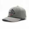 Sumkcaps 231258 Custom Six Panel Embroidery Rope Gray Baseball Cap