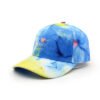 Sumkcaps 231326 Custom Six Panel Embroidery Tie Dye Baseball Cap