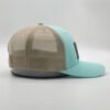 Custom Six Panel Leather Patch Trucker Hat Wholesale