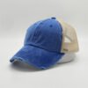 Six Panel Washed Ponytail Trucker Hat Wholesale – Image 4