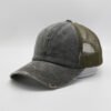 Six Panel Washed Ponytail Trucker Hat Wholesale – Image 5