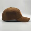 Sumkcaps 231232 Custom Six Panel Woven Patch Brown Dad Hat - Imagen 5