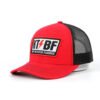 Sumkcaps 231169 Custom Six Panel Woven Patch Trucker Hat