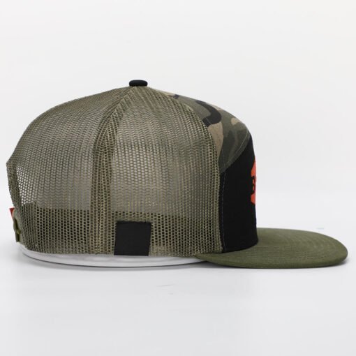Sufox 231261 Custom Seven Panel Embroidery Camo Trucker Hat
