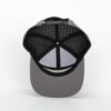 Custom Seven Panel Embroidery Gray Snapback Cap Wholesale – Image 6