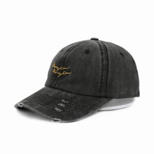 Benutzerdefinierte sechs Panel Stickerei gewaschen Dad Hat Großhandel