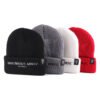 Sumkcaps 231386 Custom Acrylic Embroidery Woven Label Beanie Hat - Afbeelding 3