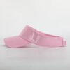 Sumkcaps 231263 Custom Embroidery Pink PU Leather Sun Visor – Image 3