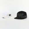 Custom Leather Patch Five Panel Camp Hat
