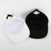 Custom Leather Patch Five Panel Camp Hat