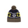 Sumkcaps 231195 Custom Leather Patch Jacquard Pom Beanie Hat - immagine 4